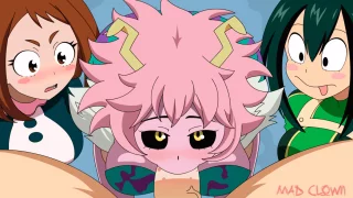 Mina showing them how it’s done