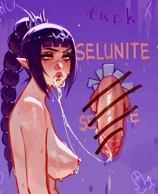 Shadowheart uses the Selunite Glory Hole [Baldur\'s Gate 3] (Misami)