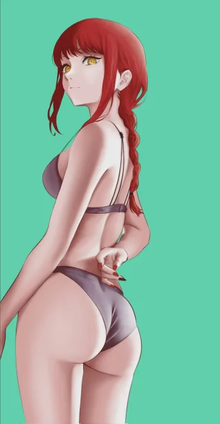 Makima looking at you