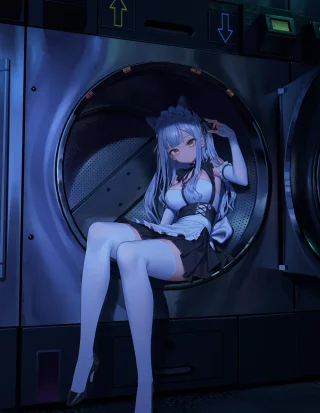Cutie Maid [Artist OC] (by XZU)
