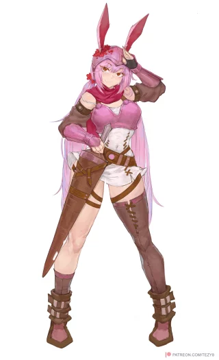 Warrior Bunny by me [Original]