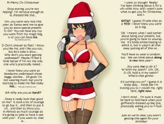 [MxF] It looks so much easier in the magazines [REUPLOAD][Straight][Christmas][Condom][MtG caption][Convoluted Narrative]