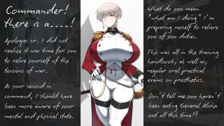 Your right-hand Captain caught you and is just following protocol ~ [military] [Implied Sex] [Medieval] [Art by: @tnsrk612]