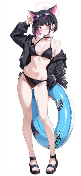 Summer Kazusa (marisasu) [Blue Archive]