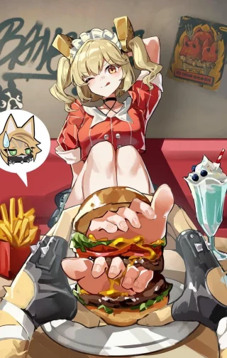 Burnice Foot Burger [Zenless Zone Zero]