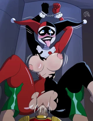 [Frostbiteboi] (D.C. Batman TAS) A Cuffed Harley Quinn Gets Fucked By Robin. All characters are adults