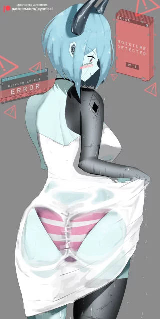 Wet Dress Shimapan Robogirl [OC]