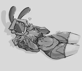 Wisp Easter Sketch (OxtraArt) [Warframe]