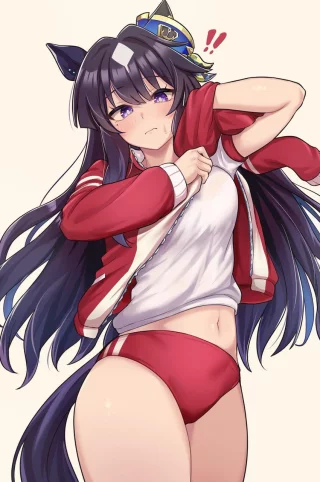 Verxina Looking Cute in Buruma [Umamusume]