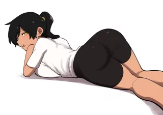 Natsumi Giving You a Look [My Senpai is Annoying]