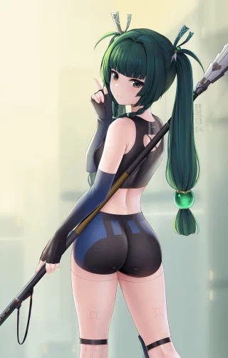 Qingyi Striking a Pose [ZZZ]
