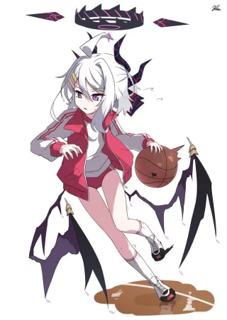 Hina Ready to Ball [Blue Archive]