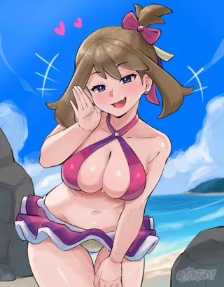 May\'s Beach Day [Pokemon]