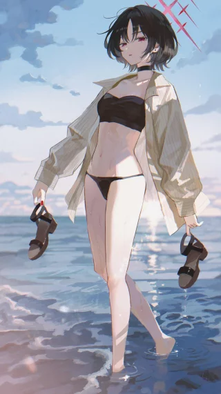 Misaki’s Beach Day [Blue Archive]
