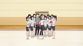 Rare [Kaguya-sama: Love Is War] fan service featuring Tsubame