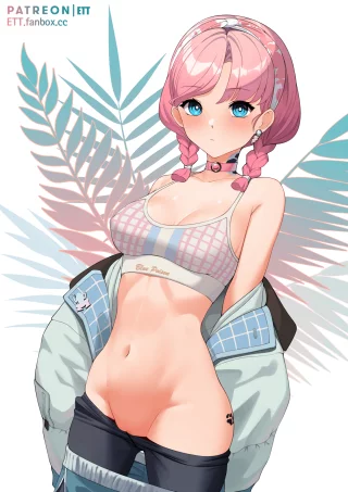Blue Poison\'s very low pants [Arknights]