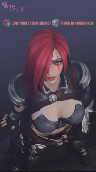 Diana and Katarina. [League Of Legends] (xdwtfomg)
