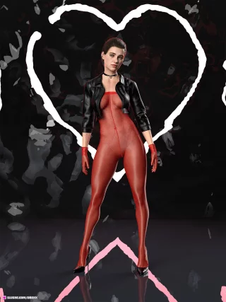Ellie in a bodystocking (Dboxx) [The Last of Us Part II]