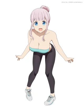Chika Revealing Her Cleavage