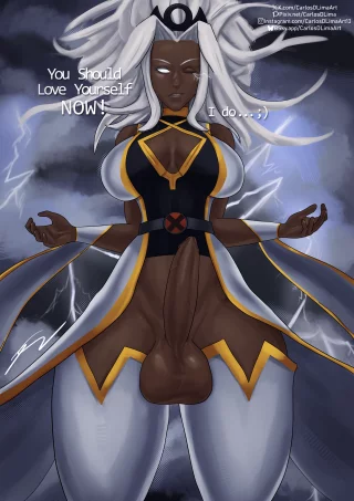 Storm says LYS (art by CarlosDLimaArt)