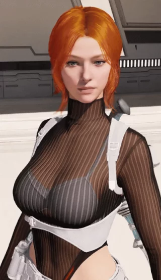 Viessa looks excited (unlucidai)