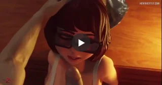 The Ghost Of a Brothel - Velma gives deepthroat blowjob HV