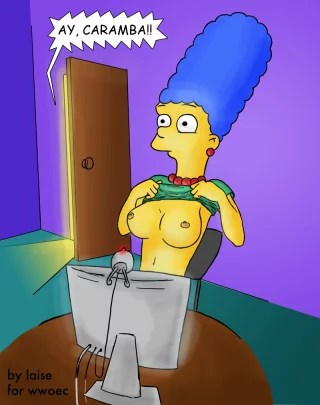 Don\'t tell me that.....Bart masturbates on my breasts....