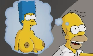 Homer hopes I have bigger tits? Even Bart has a much bigger dick 😒