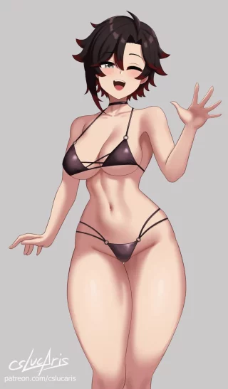 A wink and a wave