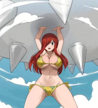 Erza stronk (Gaston18) [Fairy Tail]