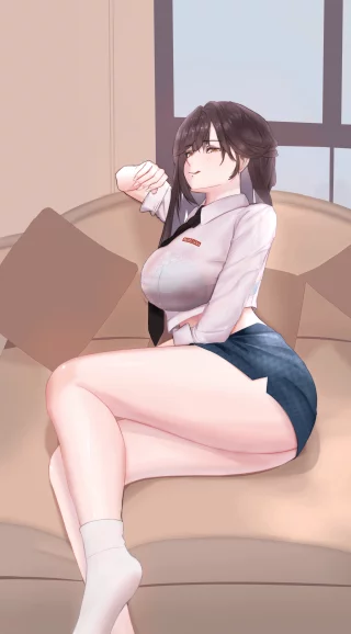 Marciana\'s smooth and strokable thighs [NIKKE]