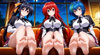 DxD Waifus feet