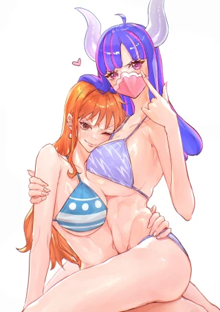 Nami and Ulti [One Piece]