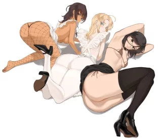 Irresistible maid ass