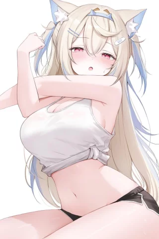 Fuwawa Abyssgard Stretching [Hopetiteve EN Advent]