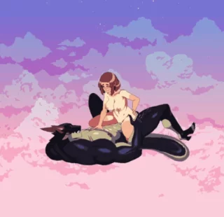 Eve scene 17 (cloud meadow)