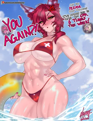 Xayah is your Tsundere Lifeguard! (Shinda292)