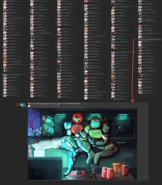 How long it took me to find non-softcore smut gaming related artwork.