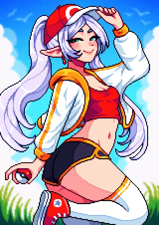 Pokemon Trainer Frieren by Yumykon
