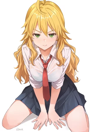Cute Miki Hoshii