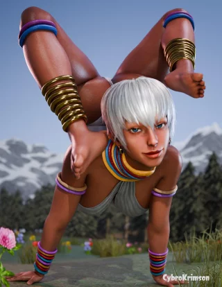 Elena is quite flexible (CybroKrimson)