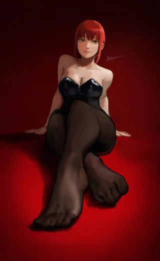 Miss Makima with Black Pantyhose (Melone017) [Chainsaw Man]