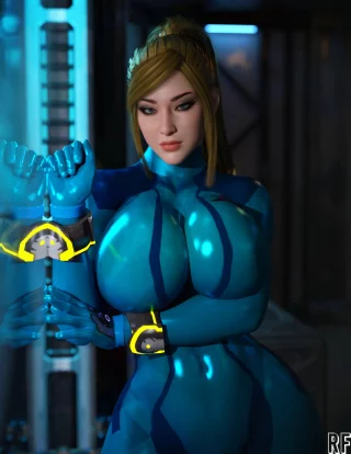 Samus (Rude Frog) [Metroid]
