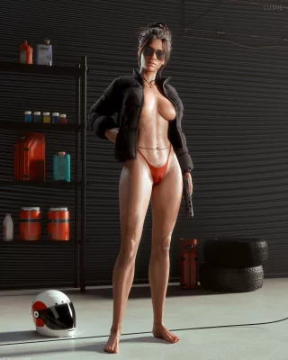 Panam - Locked & Loaded (lushe3D) [Cyberpunk 2077]