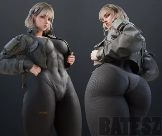 Ines showing off her nice new jacket (Batesz)