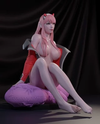 Zero two figurine ( open for commissions)