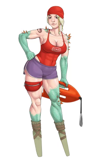 Warhammer Late Summer Special - Aranessa Saltspite by me