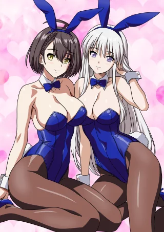 Bunny Baltimore and Enterprise (Azur Lane)