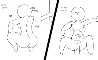 YCH draw base, you choose the character and background.