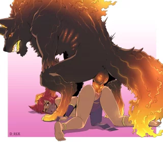 That probably feels a bit hot (d-rex)